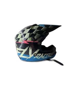 Fly Racing Youth Kinetic Sketch Motocross Helmet